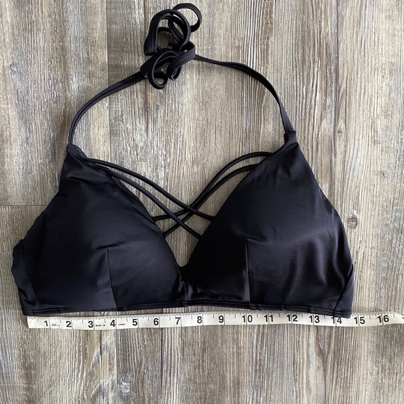 ASOS Black Halter Bikini Top - Picture 3 of 8